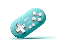 Gamepad 8bitdo Zero 2 Bluetooth Turquesa Compatível Com Multiplataforma
