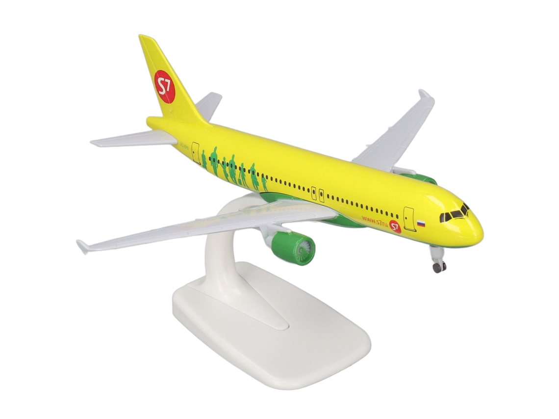 Mali modelo de Avião de Liga Amarelo com Rodas Detacháveis para Decoração e Coleção