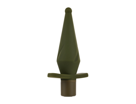 Vibrador Anal Cassini Preto SELOPA Verde