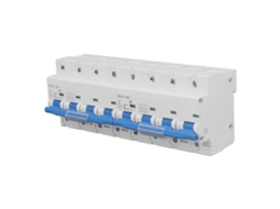 Laxiscreed Disjuntor Mini Interligado Ac 400v Com Comutador Manual Para Duas Fontes De Energia