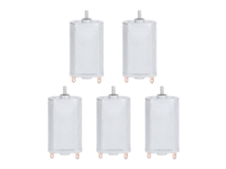 5pcs Moteur Dc com Pincéis Mini Elétrico 16000rpm 7v | S/MARCA