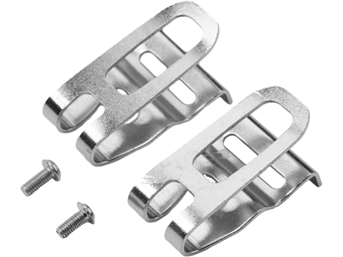 Clipe de cinto 2 peças com parafusos Semi Fio 18v, ferramentas de chave inglesa para furadeira Gsr Gdx Gdr, organizador