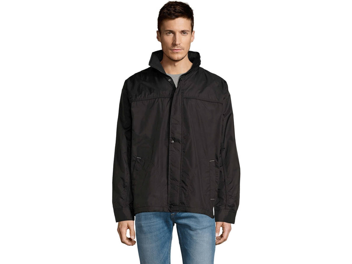 Corta-Vento para Homem SOL'S Mistral para Outdoor (Preto - S)