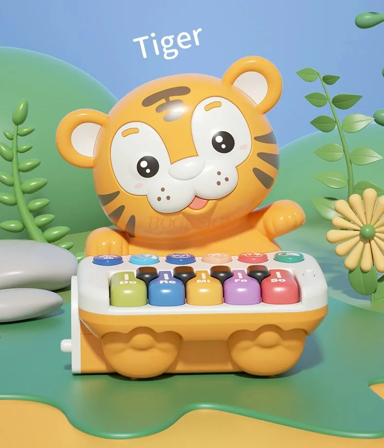 Brinquedo Pequeno Tigre Para Bebês - Quebra-cabeça Educacional Para Crianças De 0 A 2 Anos