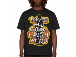 Rockinstone Carrie Movie Fiery Laugh At You Black Adult T-shirt Size:xxxl