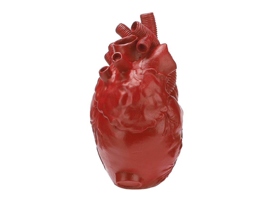 Relógio de Parede Vermelho 20,5x16,5x13cm LAXISCREED