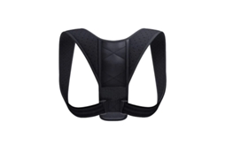 Cinto De Correção Postural, Tecido Respirável, Design Unissex, Preto M