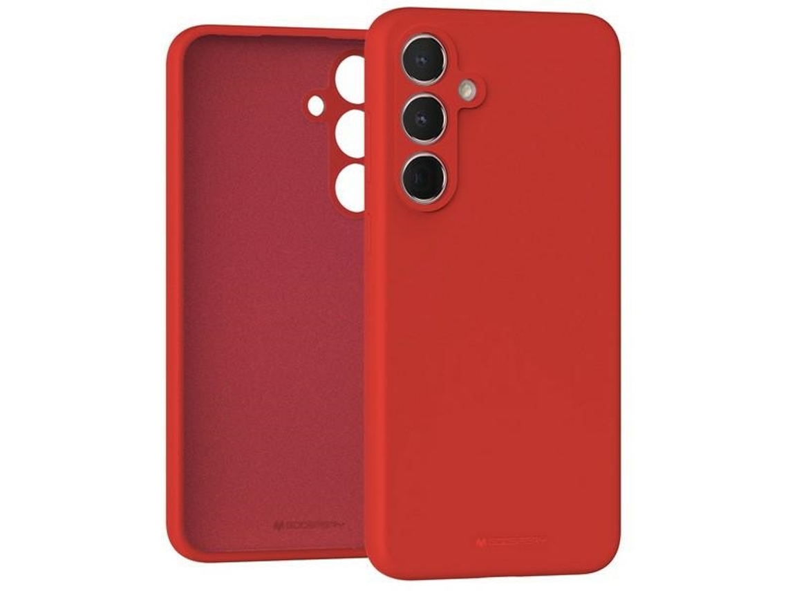 Capa para Samsung Galaxy A35 MERCURY Silicone Vermelho