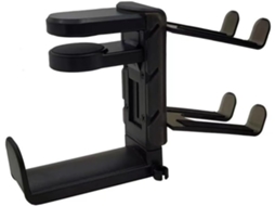 Lurelia Clipe De Ecrã Para Headset, Organizador De Auscultadores, Clipe Para Monitor, Preto