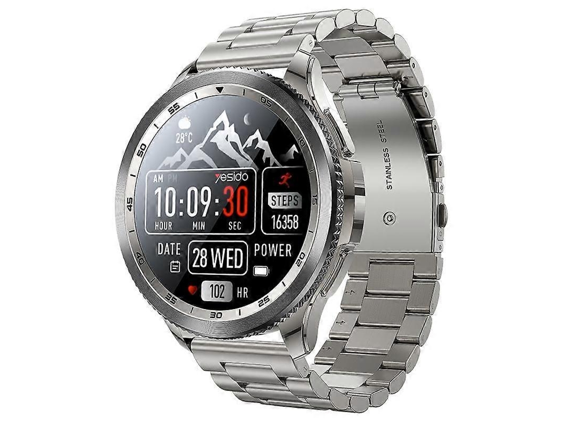 Yesido Io34 Tela Amoled De 1,43 Polegadas Metal Smart Watch Suporte Bt Call