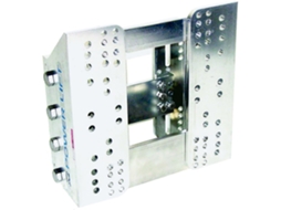 Placa Estática Do Motor Prateado 7´´COOK MFG