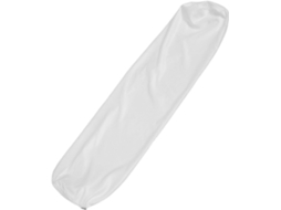 Fronha Cilíndrica Versátil com Zíper, Tecido Macio, Design Ergonômico, Tubular Branca para Cama e CHABERLU