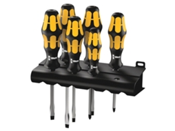 Wera 932 S/6 Chiseldriver And Rack Set