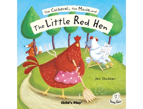 Livro The Cockerel, the Mouse and the Little Red Hen de Jess Stockham (Inglês)