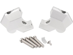 Adaptador de Elevação do Guidão para Motocicleta Extensão da Braçadeira Melhora Dirigibilidade Aumenta