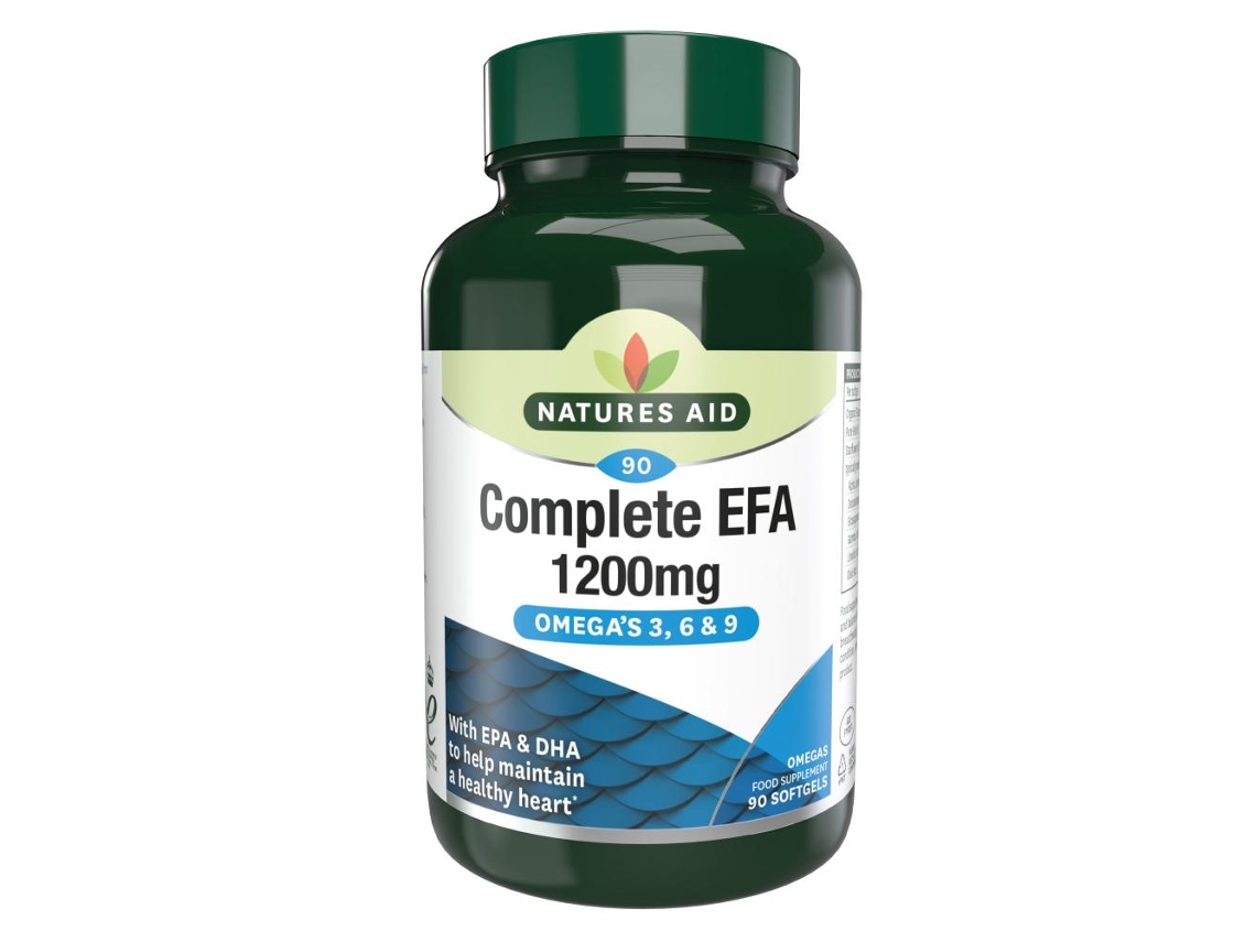 Natures Aid Complete EFA 1200mg (Omega 3, 6 + 9) 90's
