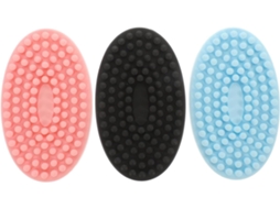 Lurelia Kit De 3 Escovas De Silicone Para Banho De Cuidado Corporal, Dupla Face, Uso Diário