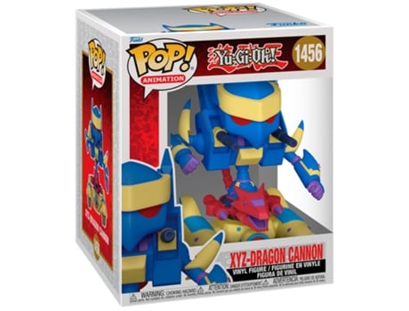 Figura Pop Super Yu Gi Oh Xyz Dragão Catapulta Canhão 15cm Funko