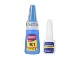 Pegamento Para Uñas Artísticas Super Adhesivo, Punta De Uña Falsa, Seca Rápido, Cepillo, Herramienta Para Piedras De Uñas