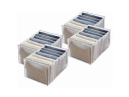 Organizador De Armário De 4 Peças, Compartimento Para Jeans, Gaveta Dobrável, Organizador De Roupas Pxcl Olysi Shop