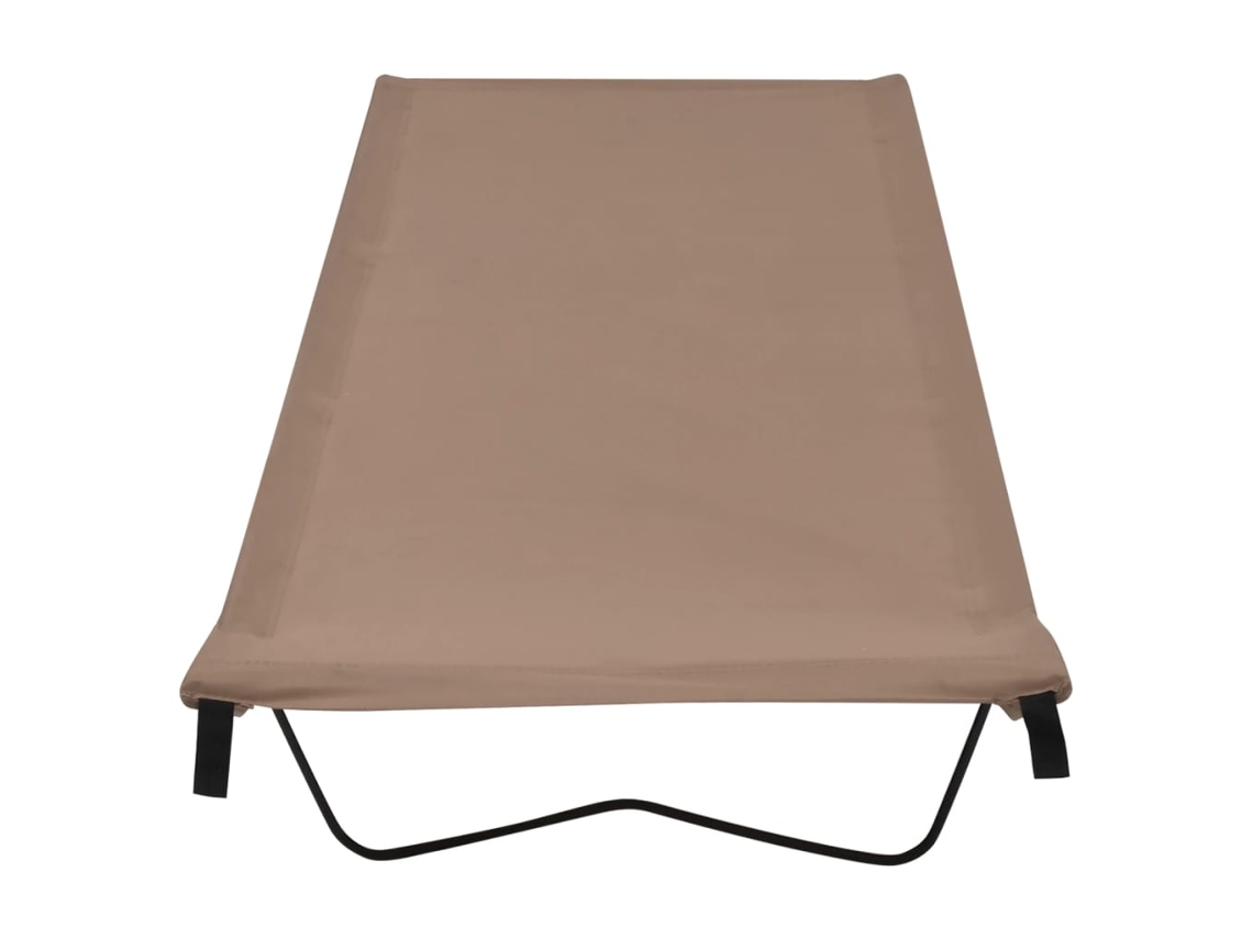 Cama de Campismo 180x60x19 Cm Tecido Oxford e Aço Cinza acast. MAISON EXCLUSIVE