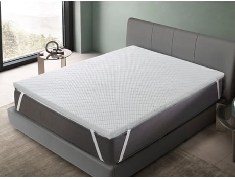 Topper 200x190 Premium Altura 5 Cm | Nucleo 100 Viscoelástico| Com Capa