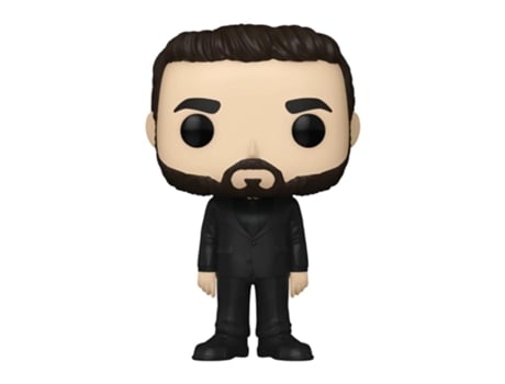 Figura Funko TED LASSO Roy Kent Terno Preto Pop! Vinyl