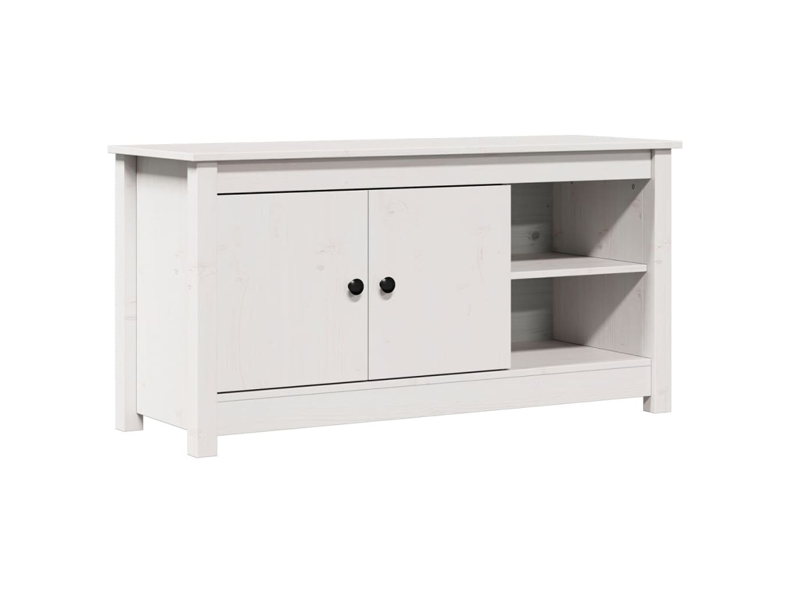 TV Móvel Branco MAISON EXCLUSIVE em Madeira by Pinho Maciça (103x36,5x52 cm)