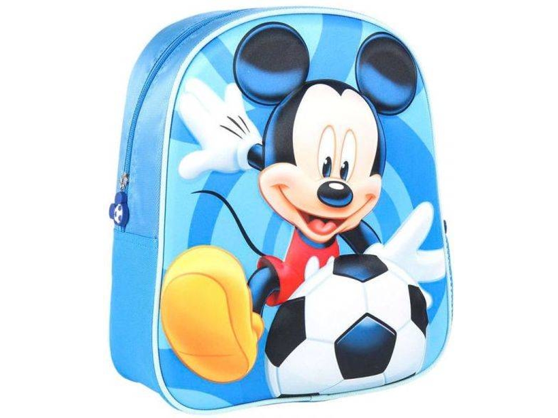 Mochila DISNEY Mickey 3D (Vermelho - Poliéster - 7x26x31 cm)