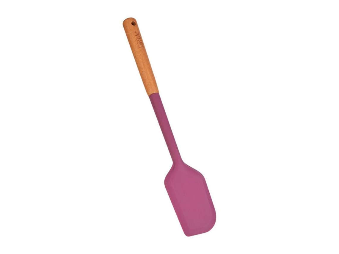 Espatula Silicona Mango Madera Rustika Lifestyle