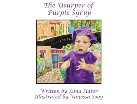Livro The Usurper Of Purple Syrup De Luna Slater (inglês - Capa Dura)