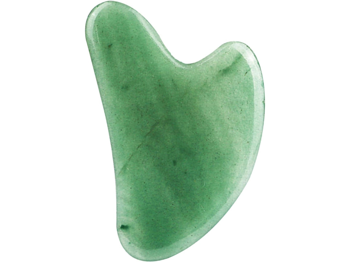 Grande Coração Gua Sha By Pedra de Jade Natural para Levantar O Rosto Diminuir O Inchaço e Apertar ZMDECQNA