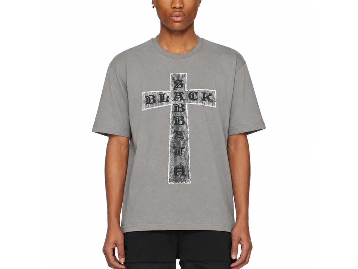 Black Sabbath Cross Logo T-shirt Classic Unisex Adults Size:xxxl