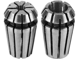 * 3 2 Peças Suporte De Mandril Cnc Aço Alta Precisão Acc 1/4 Pinça Er11 3mm