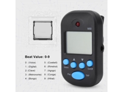 Tempo Metronome Mini Digital Beat Tap M50 Tempo Metronome Clip Instrumentos Musicais Preto