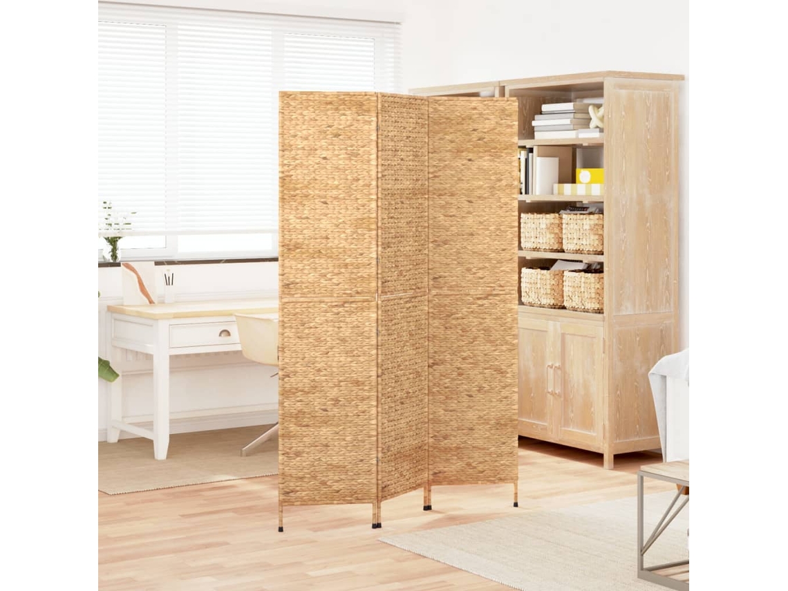 Vidaxl Biombo De 3 Painéis 122x180 Cm Jacinto De Água