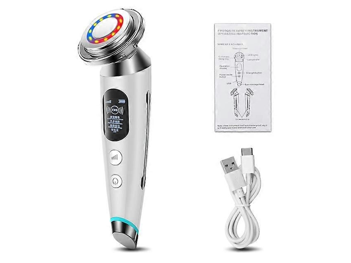 Máquina de Elevação Rf Masajeador Facial Estiramimento Pele Alta Frequência GOKOCO