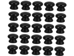 Homoyoyo Conjunto De 30 Puxadores Madeira Em Formato Cogumelo Para Armários, Cozinhas, Cômodas E Guarda Roupas