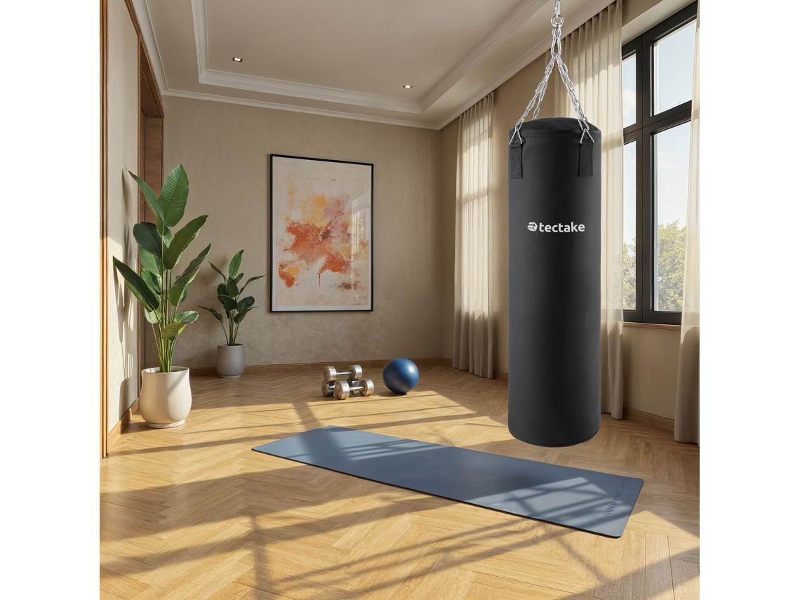 Tectake Saco De Boxe, Preto
