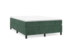 Box Spring Bed, Box Spring Beds Vidaxl Verde Veludo (140 X 200 Cm)