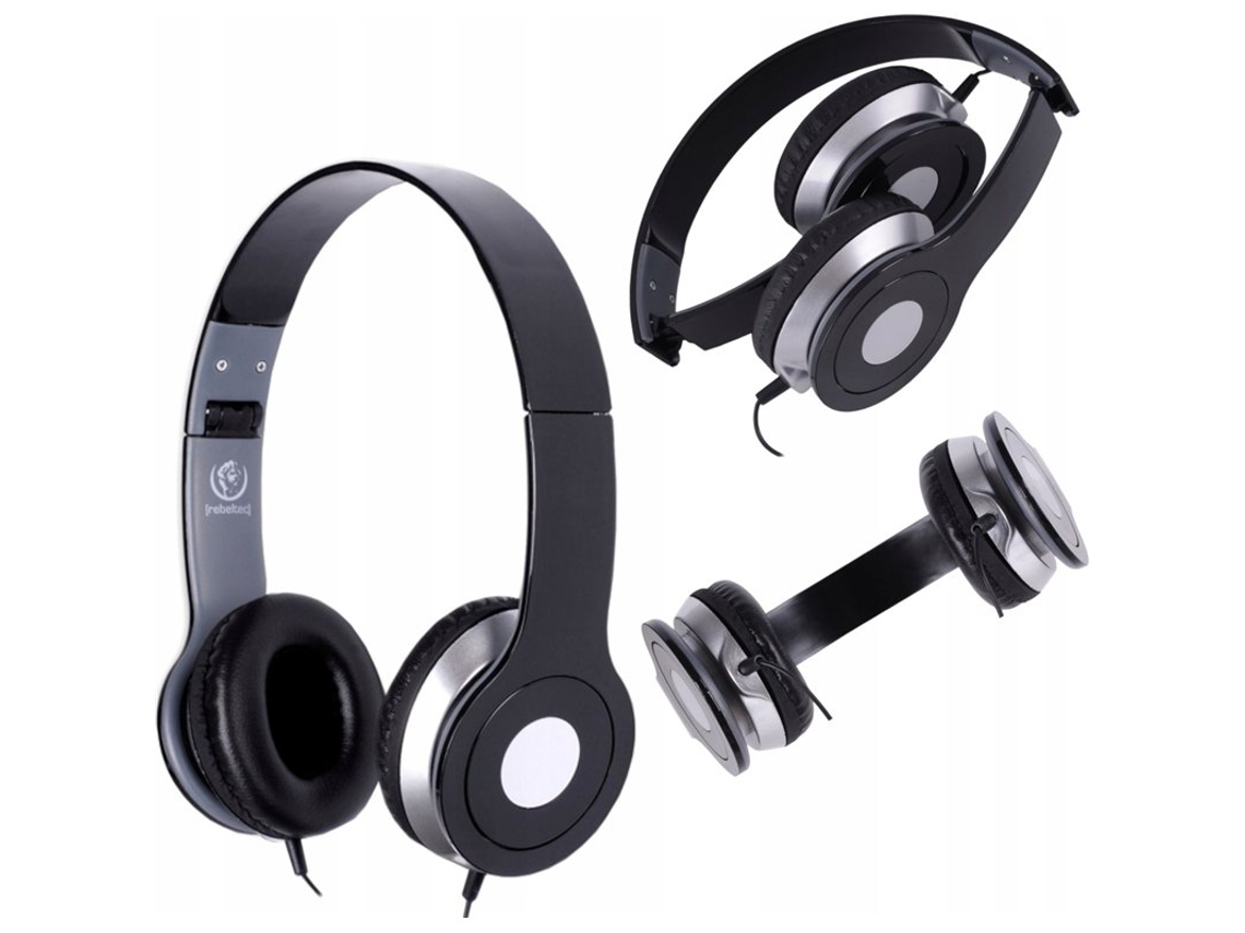 Fones De Ouvido Rebeltec Para Celular, Laptop E Computador Com Microfone, Som Nítido.