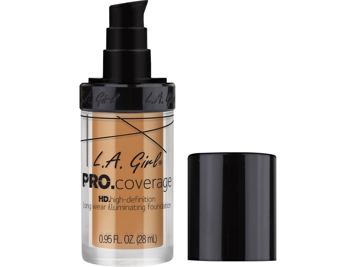 Base de Maquilhagem Pro Coverage Illuminating Nude Beige L.A. GIRL