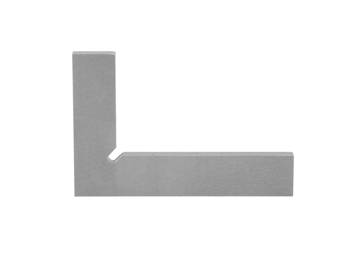 Régua de Ângulo Reto 90° Nível 2 em Alta Precisão 75x50mm S/MARCA