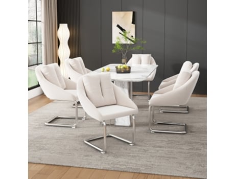 Sofá De 2 Lugares Beliani Ness De Poliéster Branco 170x85x68