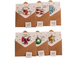 Cartões E Envelopes Cartões De Feliz Natal Em Caixa A Granel Cartões De Natal Gree Aquaforge