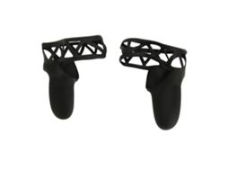 Capa de Silicone EOOCOO para Controlador Vr compatível com Oculus Quest 2 preto