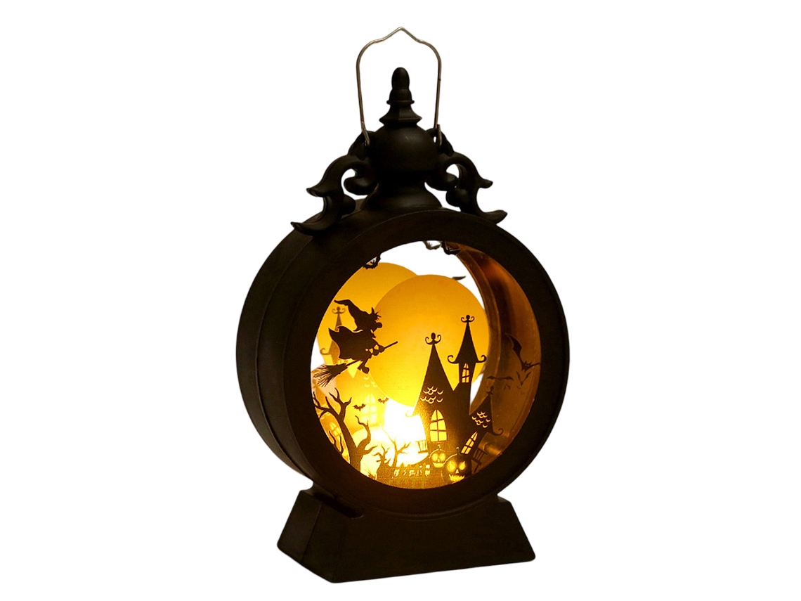 Lanterna de Vela de Halloween Lanternas Led Vintage para Festas de Natal NEVEANCE