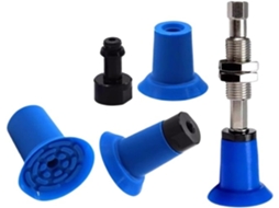 Ventosa De Sucção A Vácuo Com Saco Aberto, Bico Industrial Pneumático Azul De Alta Resistência, F18, F22, F26, F33, 1 Unidade