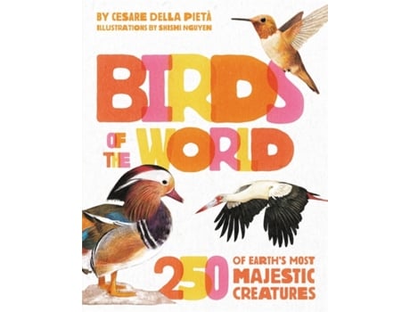 Livro birds of the world de cesare della pieta (inglês)