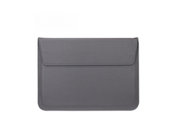 Capa para Portátil HEXINYIGJLY Pu 11" com suporte para Macbook Air, Chromebook Cinza | HEXINYIGJLY